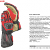Roleff Motorradhandschuh, Ghostrider Evolution, GR 47, black/red, 8