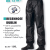 Germas Regenhose "Dublin", schwarz 5XL NML